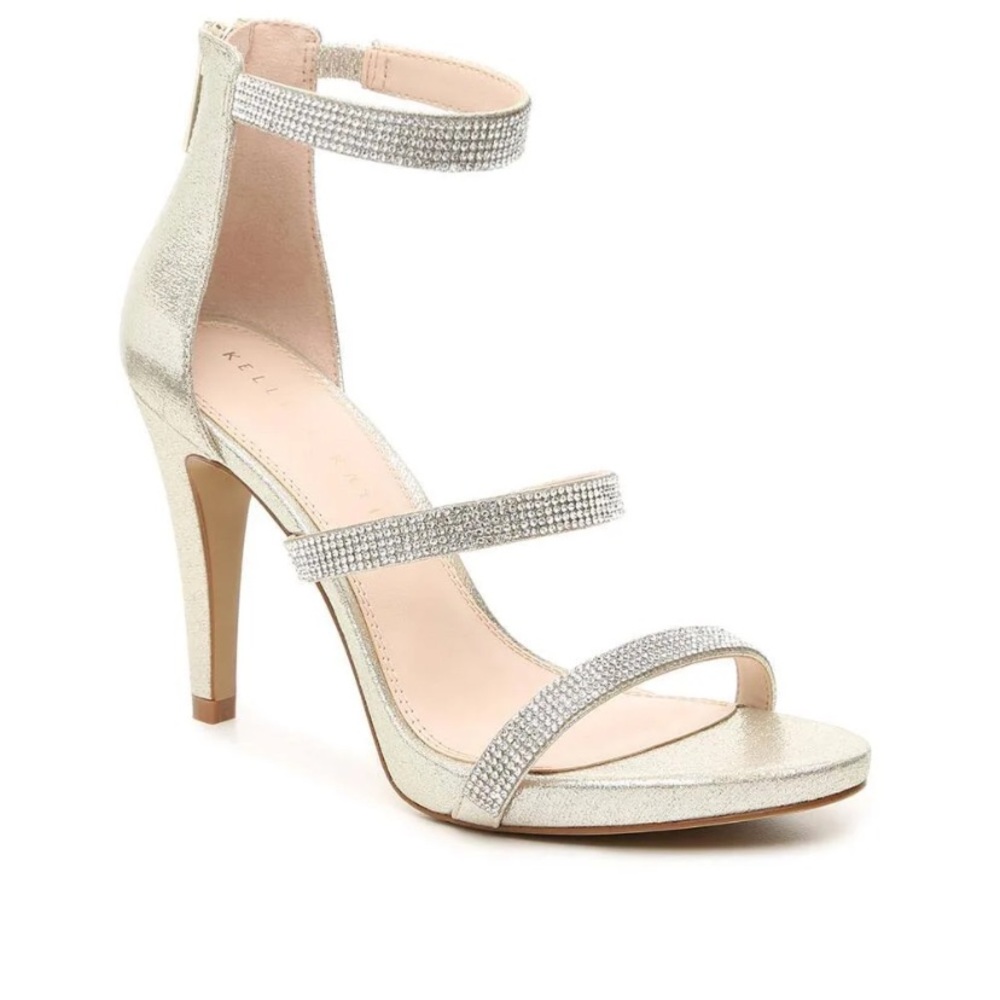 Kelly & Katie‎ Courtnee Rhinestone Strappy Heels